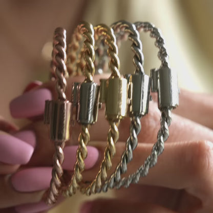Miedziana bransoletka tensorowa w kolorze różowego złota – Kubit Królewski 144 MHz, amulet ochronny