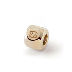 Charms ze znakiem zodiaku Rak (♋︎) - Złoto pr. 585